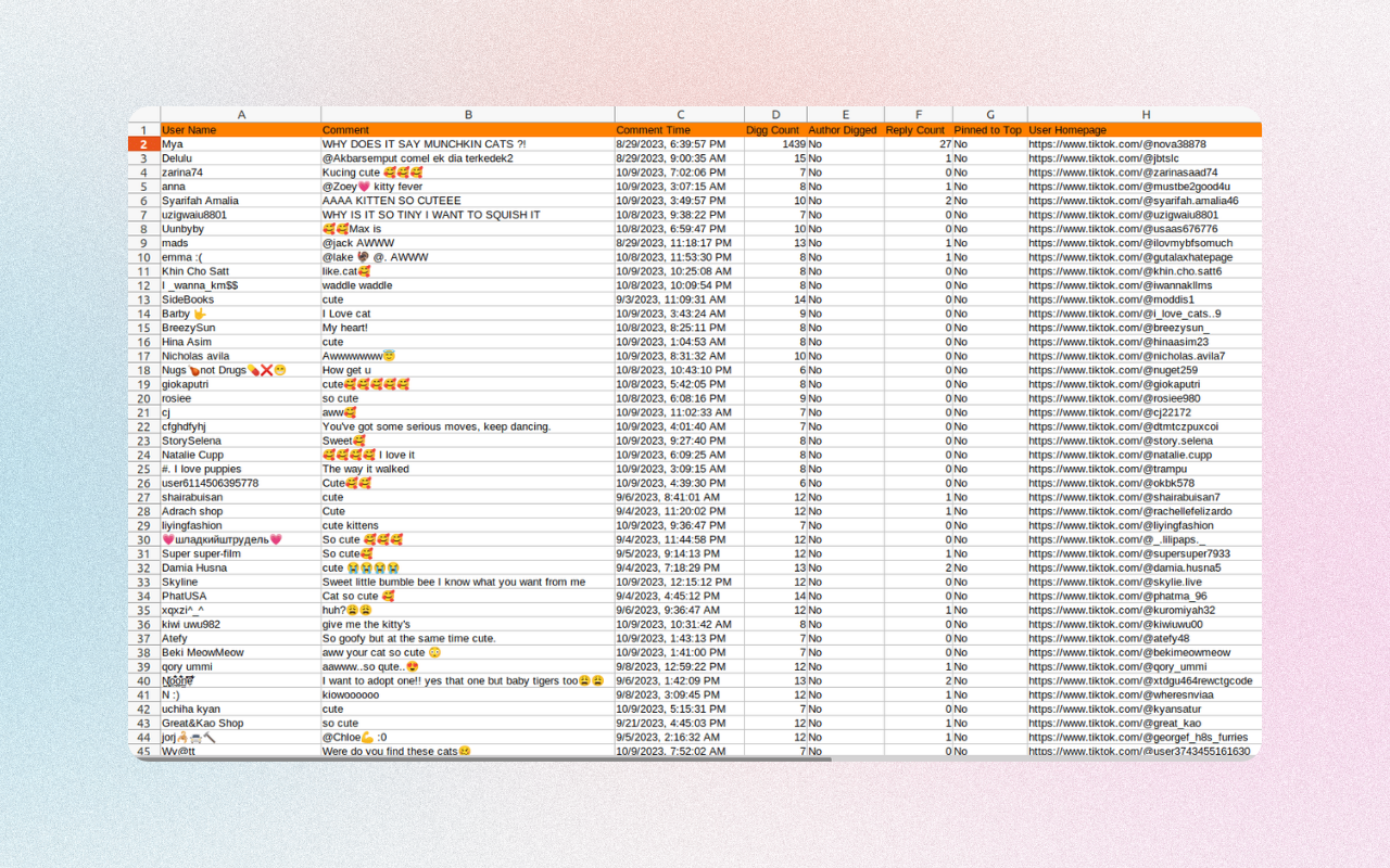 TTCommentExporter - 导出 TikTok 评论
