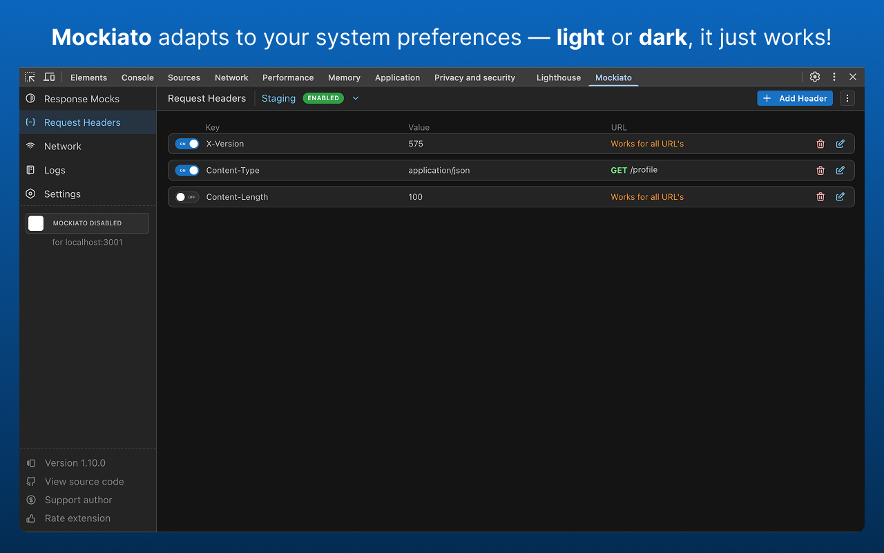 Mockiato — Free API Testing & Mocking Tool