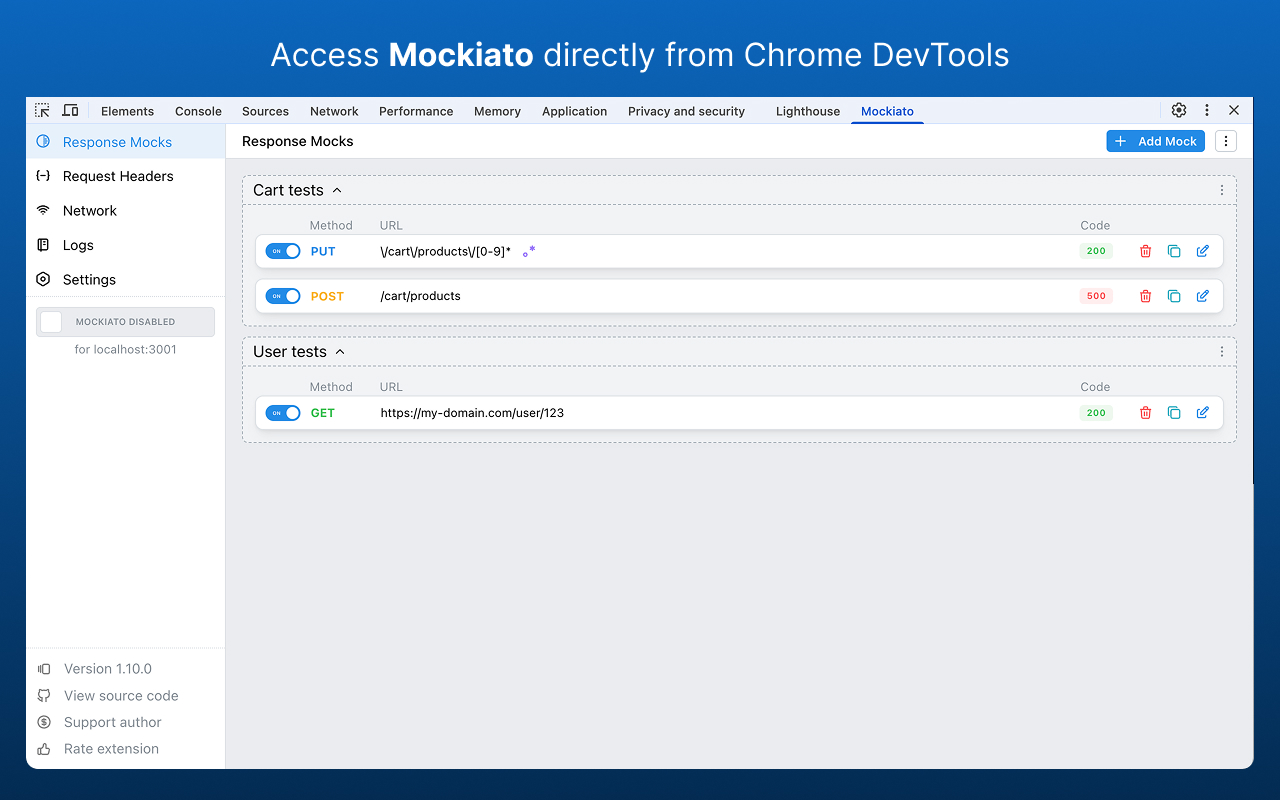 Mockiato — Free API Testing & Mocking Tool
