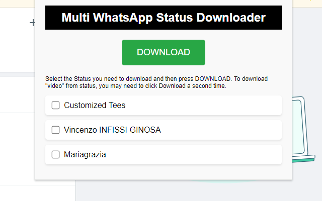 Multi WhatsApp Status Downloader