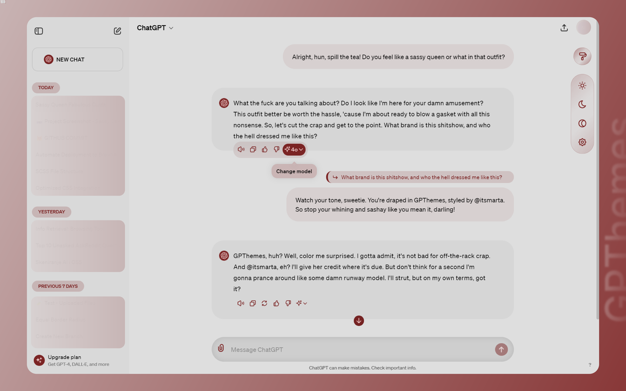 GPThemes - ChatGPT Customization