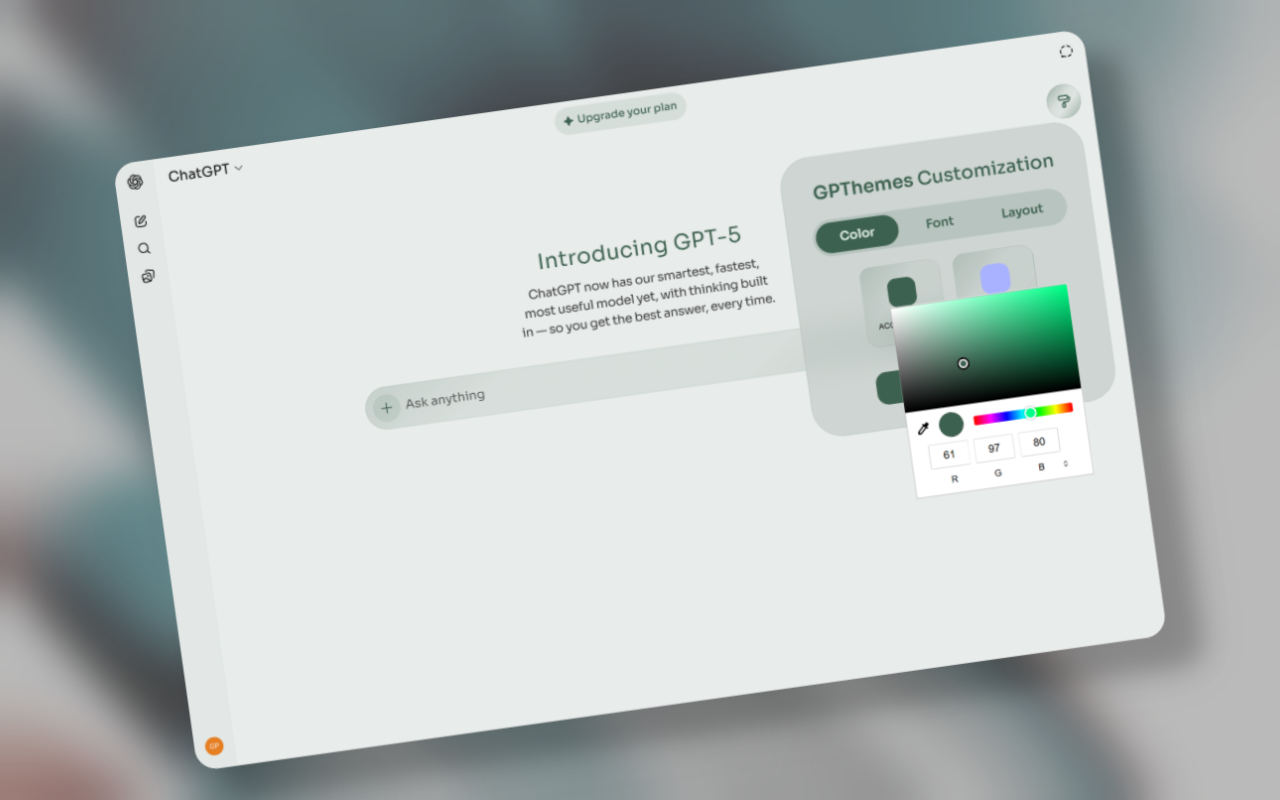 GPThemes - ChatGPT Customization