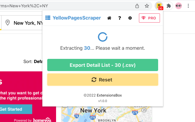 Yellow Pages 黄页抓取工具