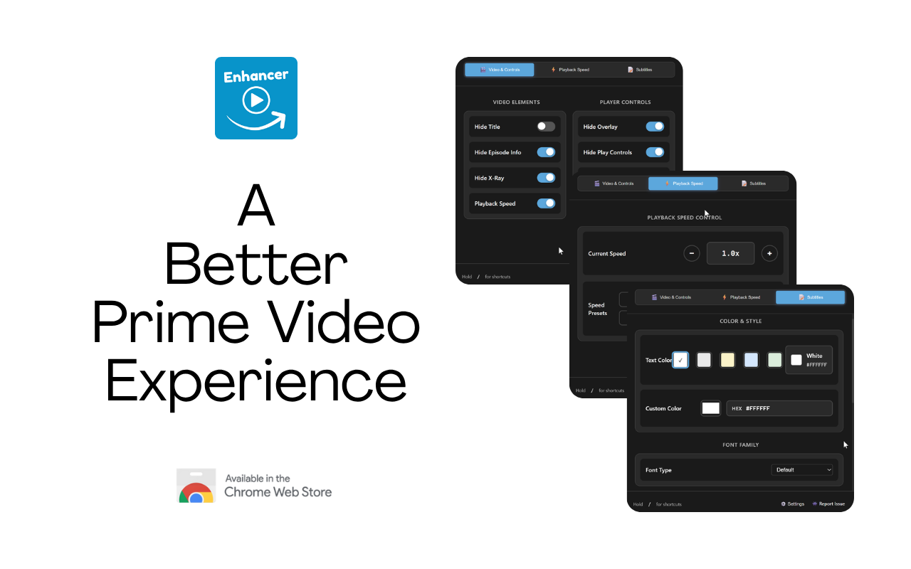 Prime Video Enhancer
