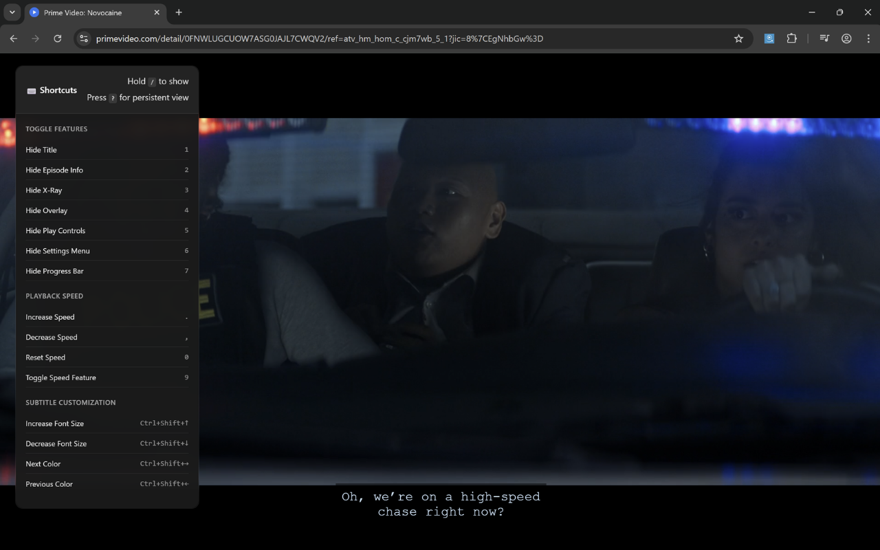 Prime Video Enhancer