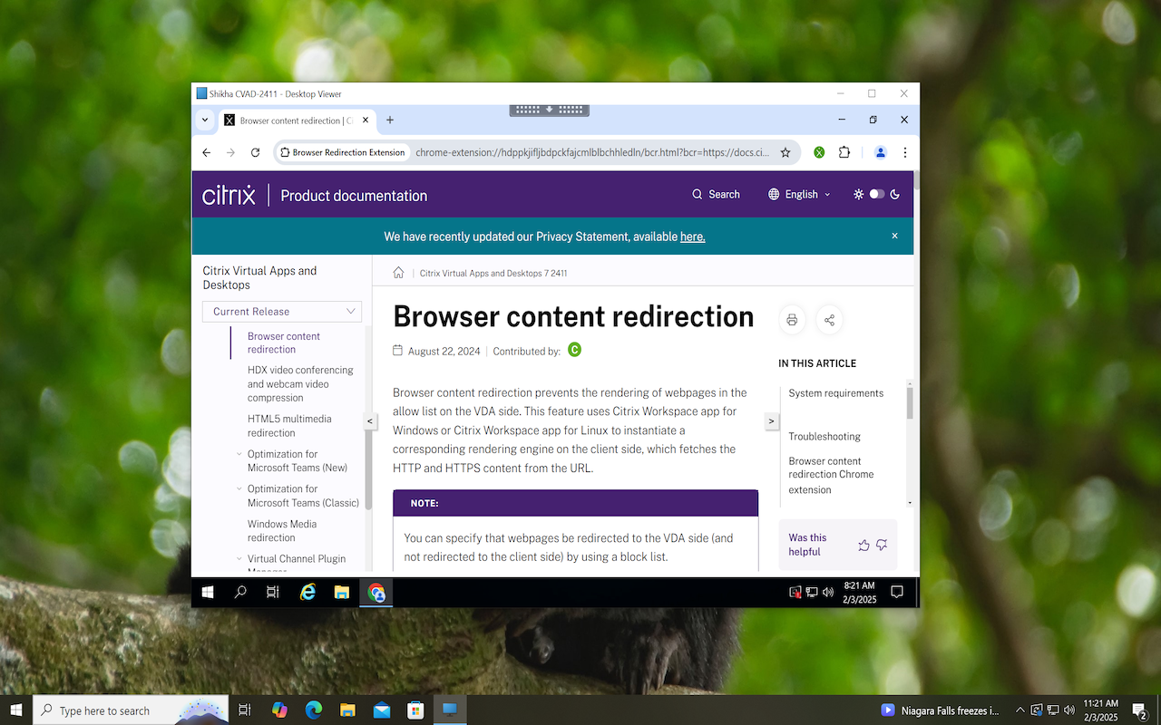 Browser Redirection Extension (Beta)