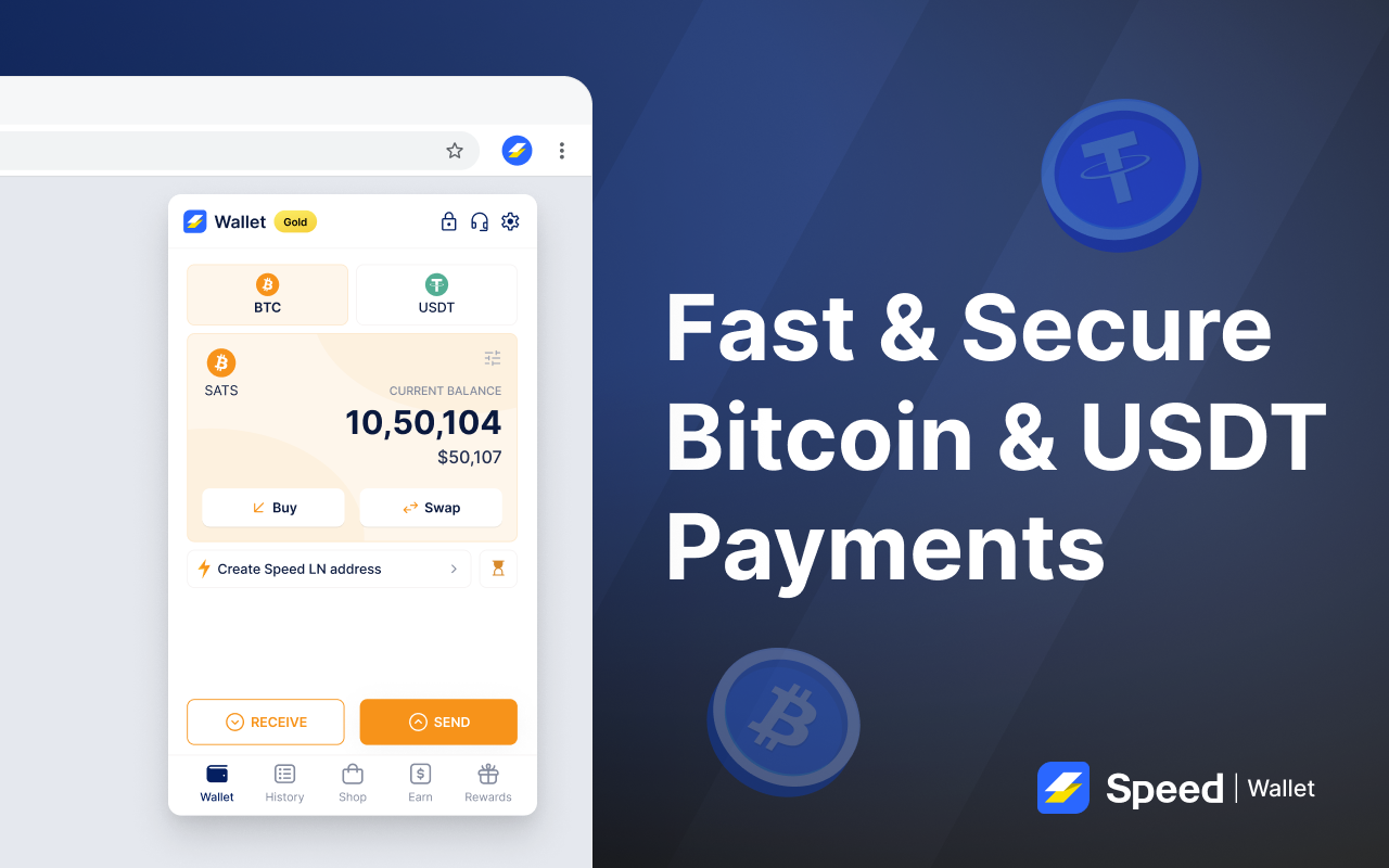 Speed Bitcoin Lightning Wallet