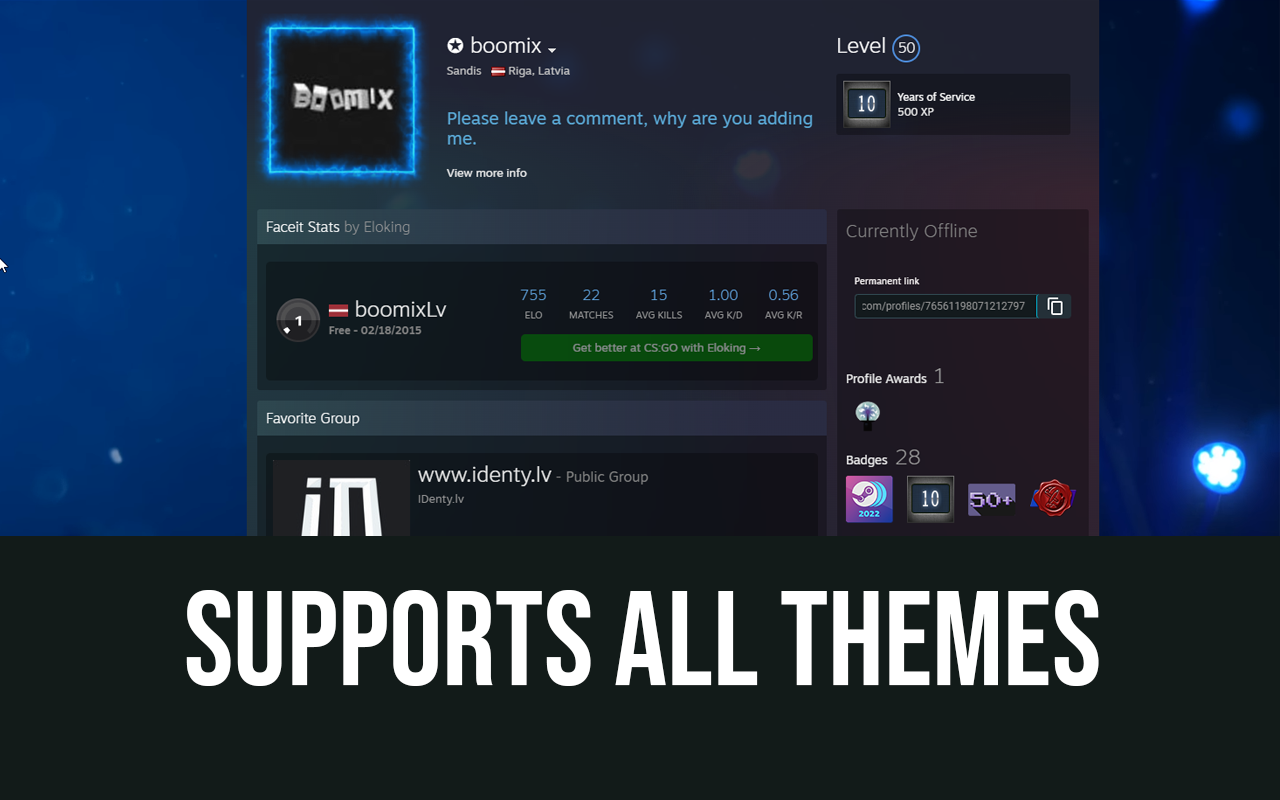 Faceit Stats by Eloking