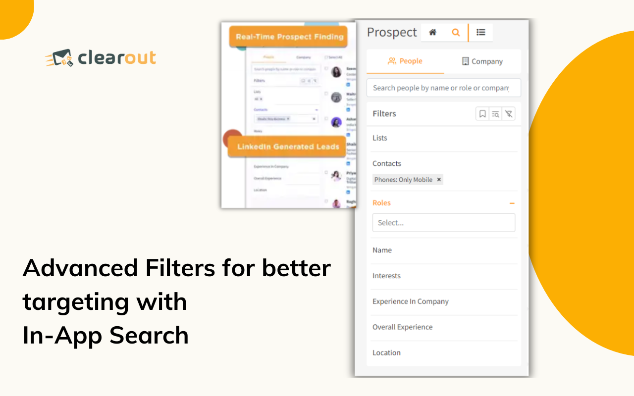 Email Finder & Phone Enrichment - Clearout
