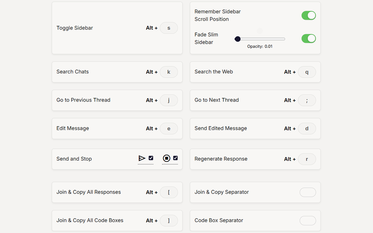 ChatGPT Custom Shortcuts Pro