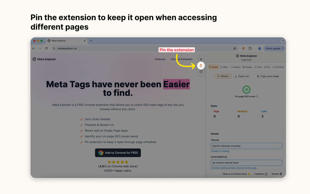 Meta Explorer - SEO Meta and On-Page SEO tools