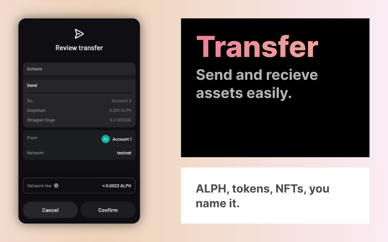 Alephium Extension Wallet