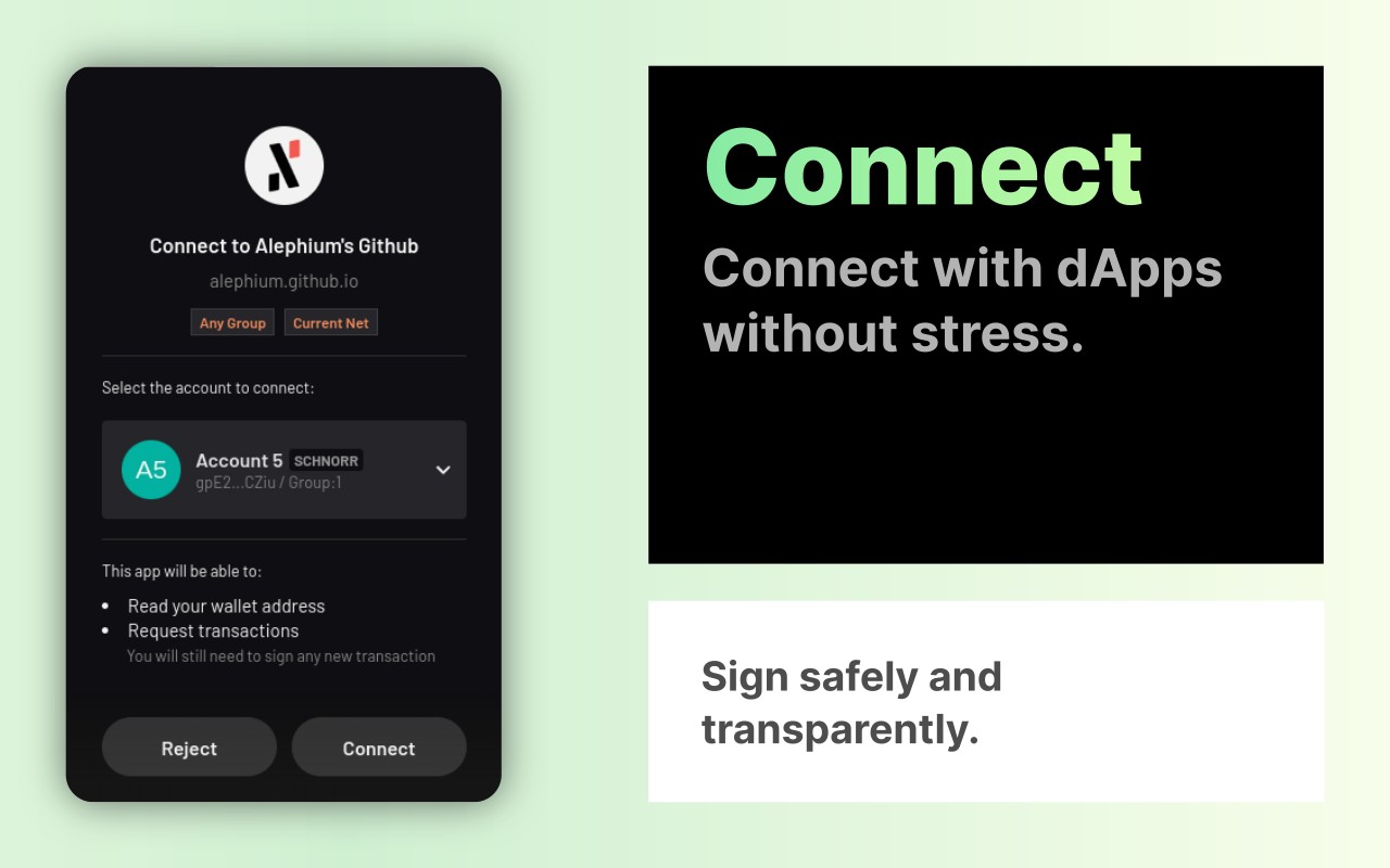 Alephium Extension Wallet