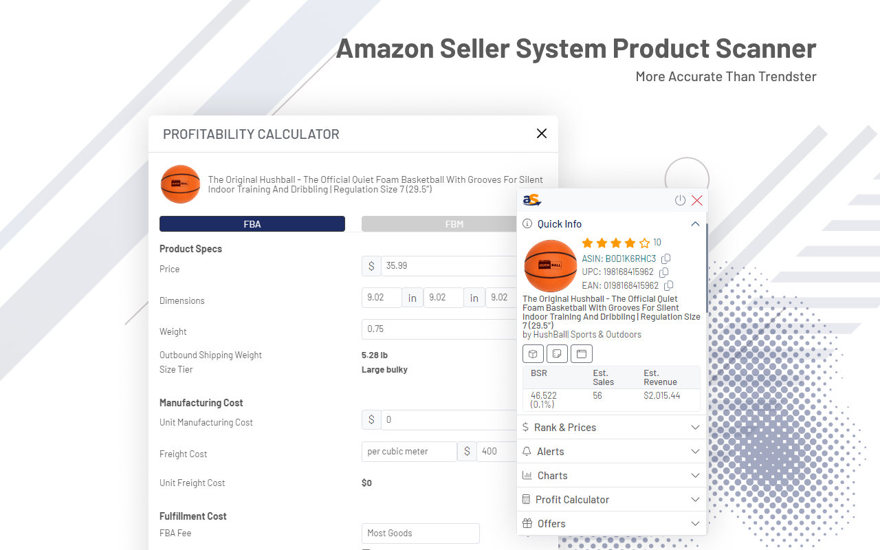 Amazon Seller System Product Scanner