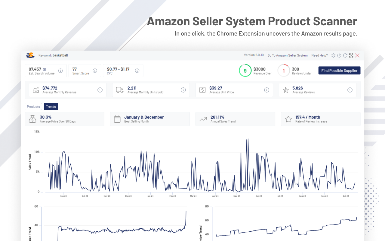 Amazon Seller System Product Scanner