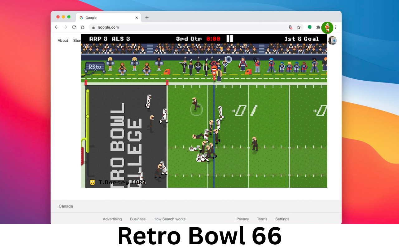Retro Bowl - Unblocked Games 66
