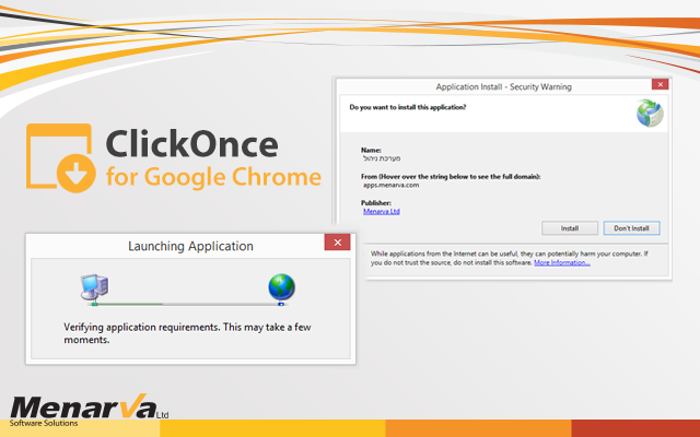 ClickOnce for Google Chrome