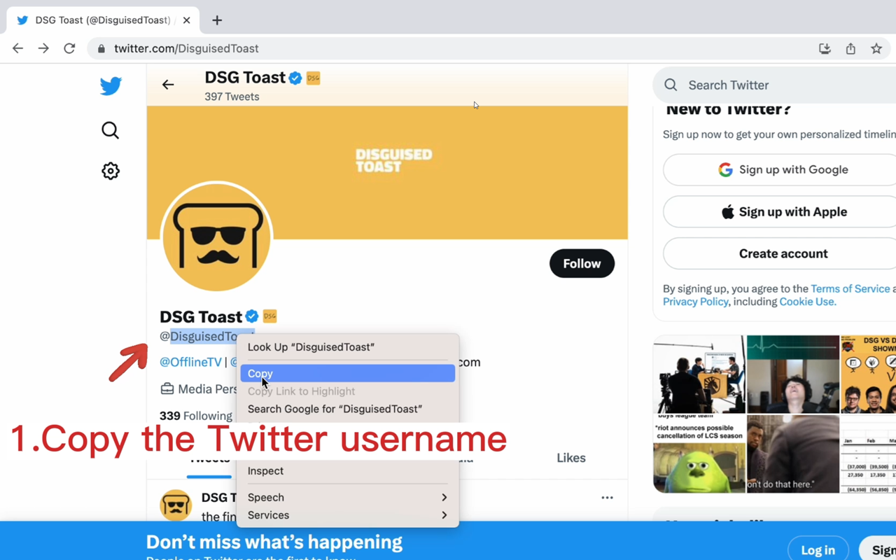 TwExtract - export anyone's tweets to CSV