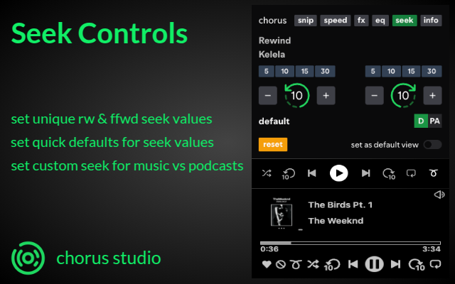 Chorus - Spotify Enhancer