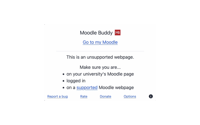 Moodle Buddy