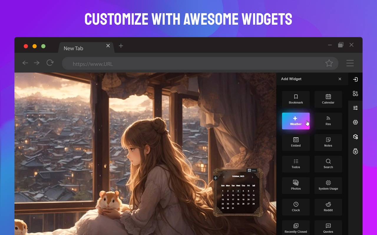 SuperStart New Tab Page