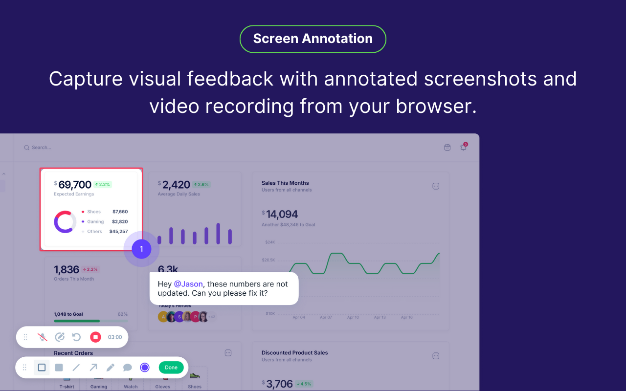 Userback: Visual Feedback & Bug Reporting