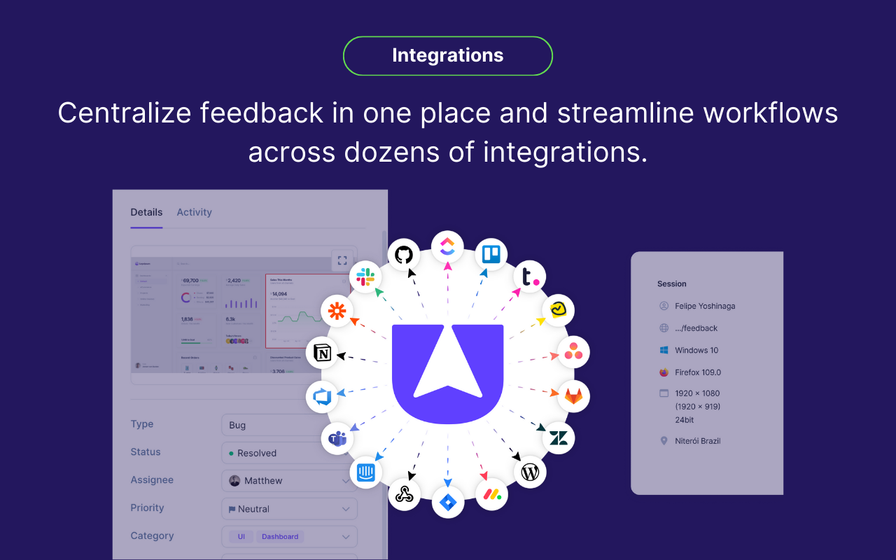 Userback: Visual Feedback & Bug Reporting