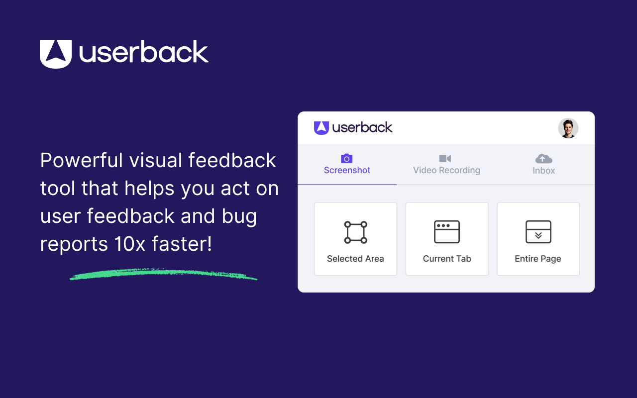Userback: Visual Feedback & Bug Reporting