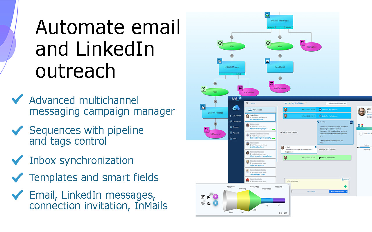 Jobin - LinkedIn Automation Tool