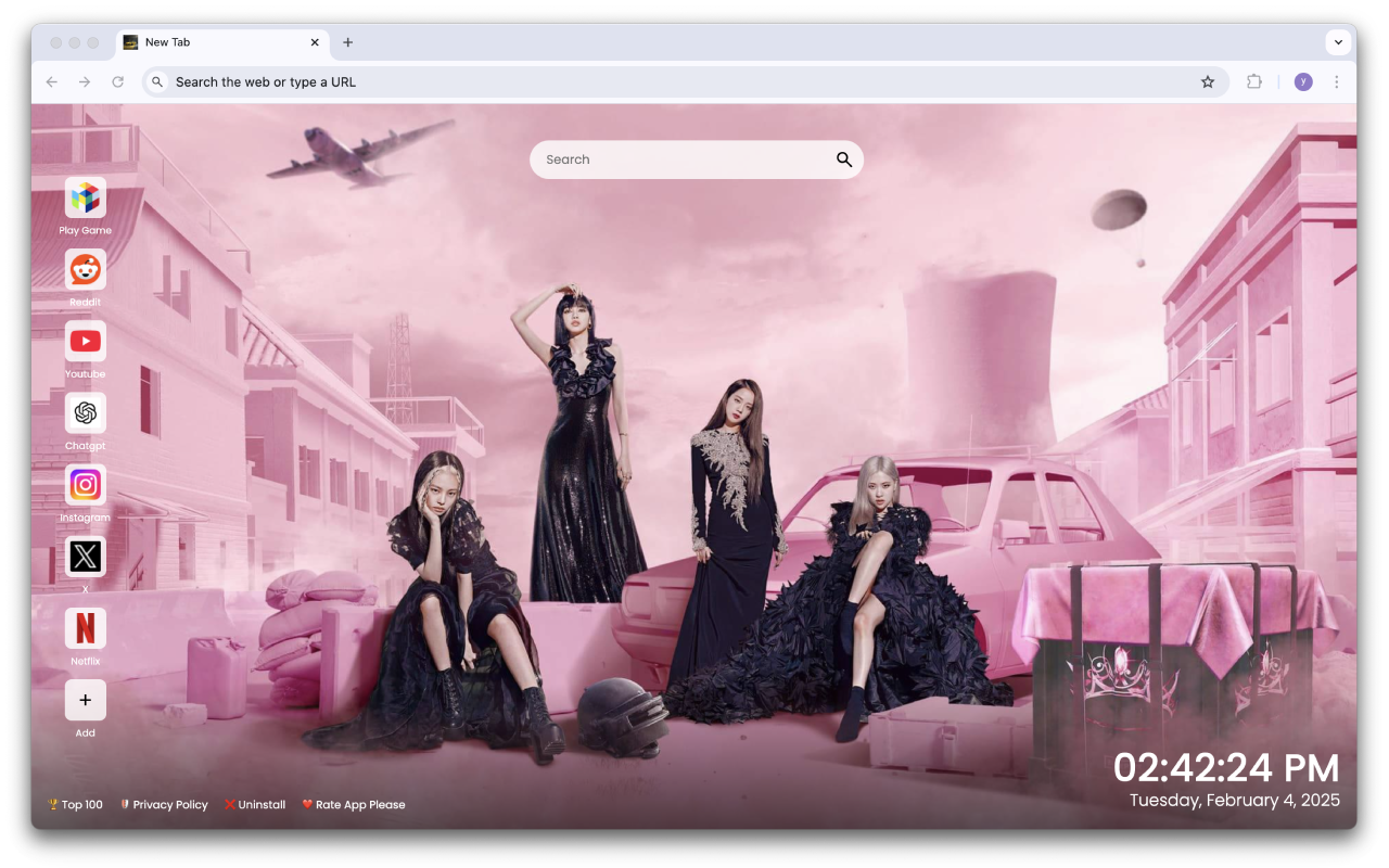 BLACKPINK Wallpapers New Tab Lisa Rose Jennie Jisoo
