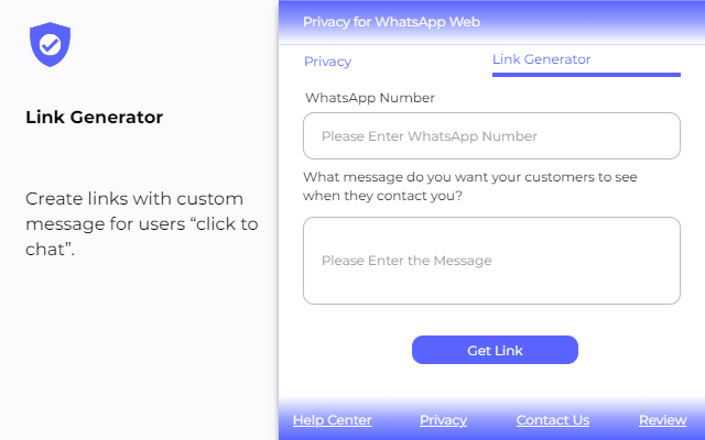 WhatsApp Web隐私扩展