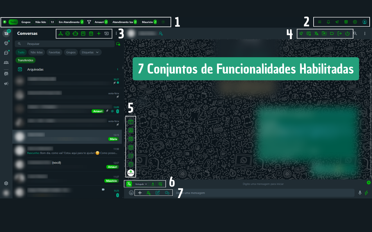Whapro - Extensão para WhatsApp web!