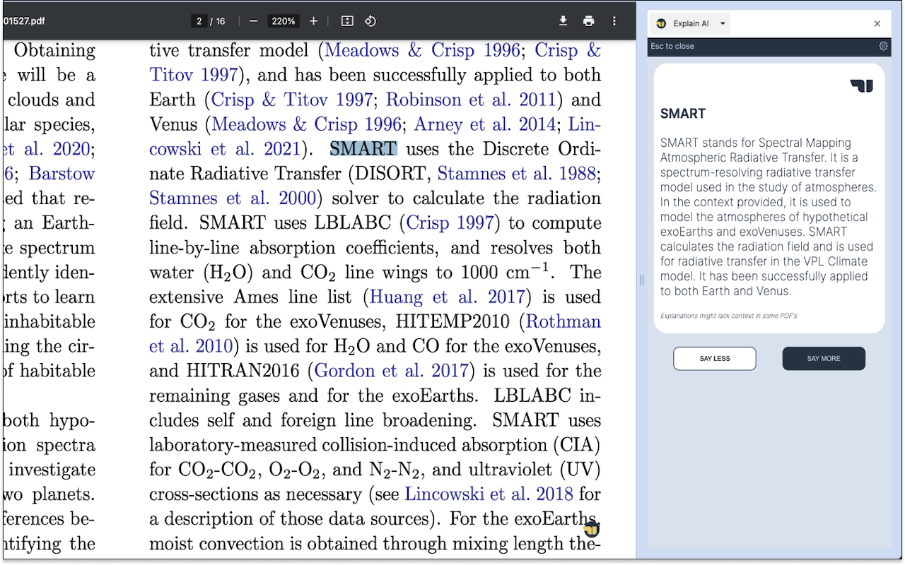 Explain AI - Explain anything in its context