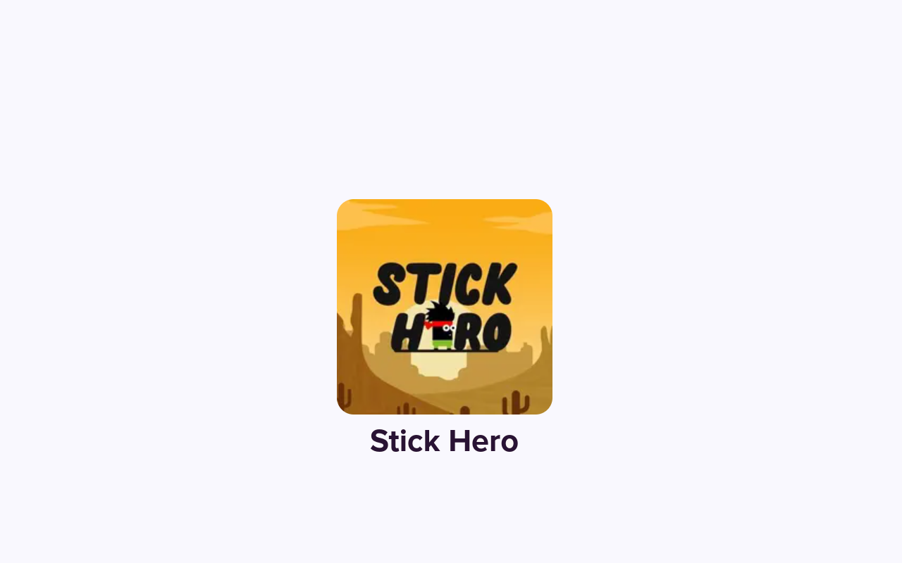 桥梁大师 - 街机游戏 Stick Hero