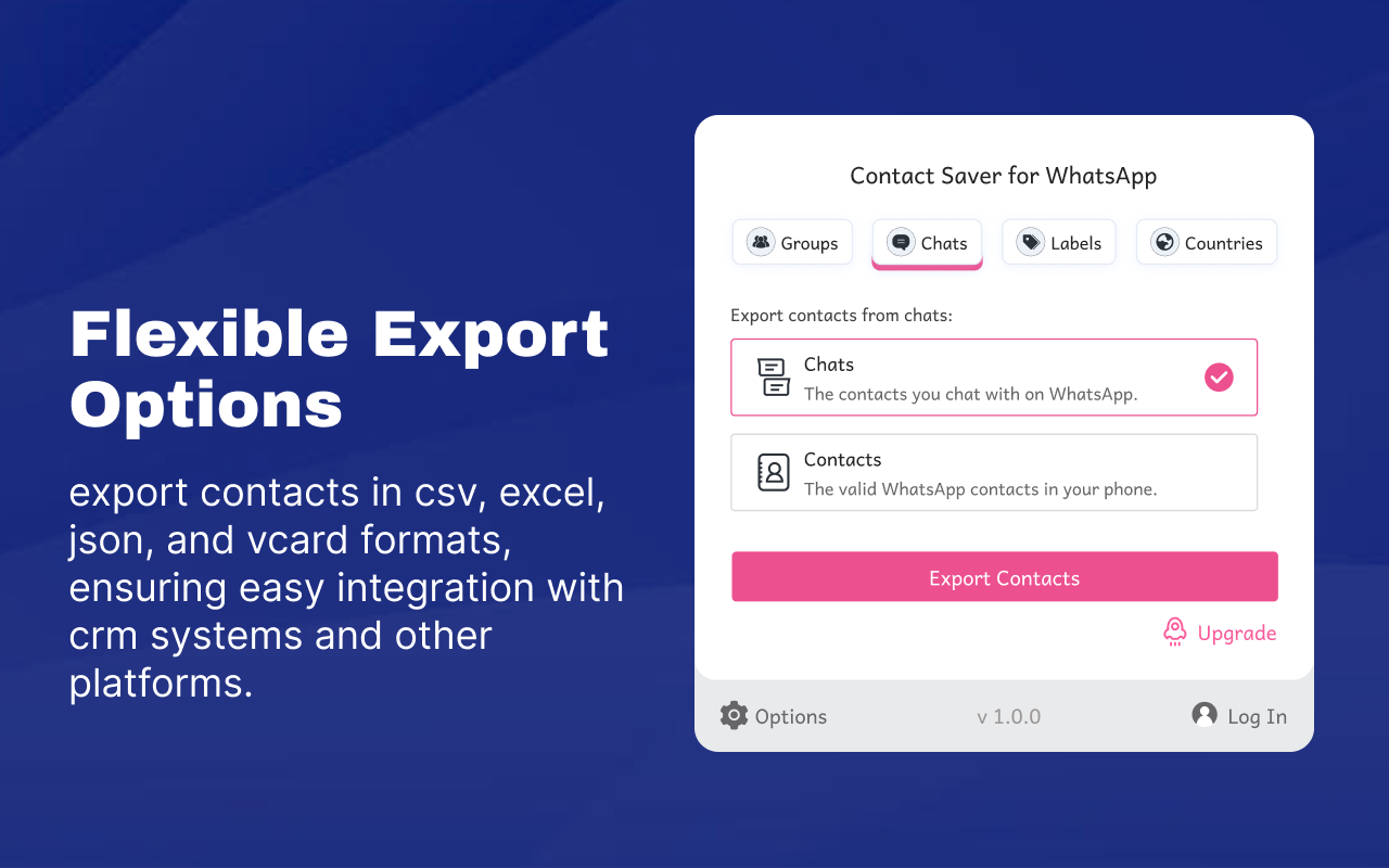 联系人保存器 & 下载WhatsApp群组电话号码 | WASBB.COM