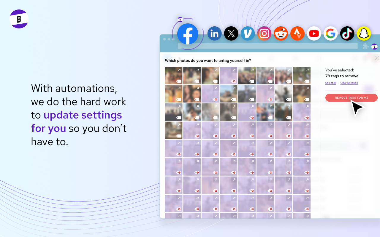 Block Party — Deep clean your social media
