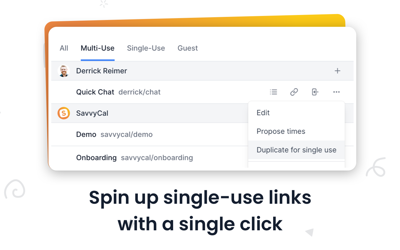 SavvyCal: Meeting Scheduling Software
