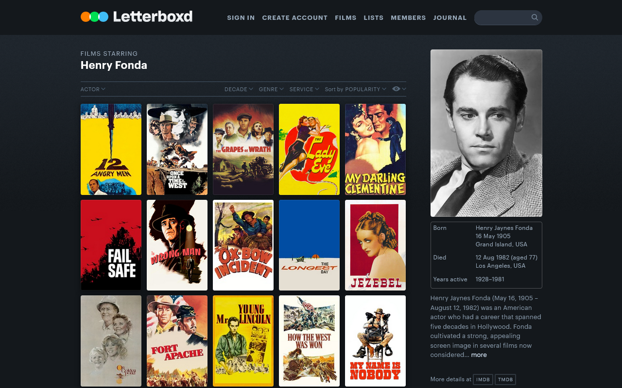 Letterboxd Extras