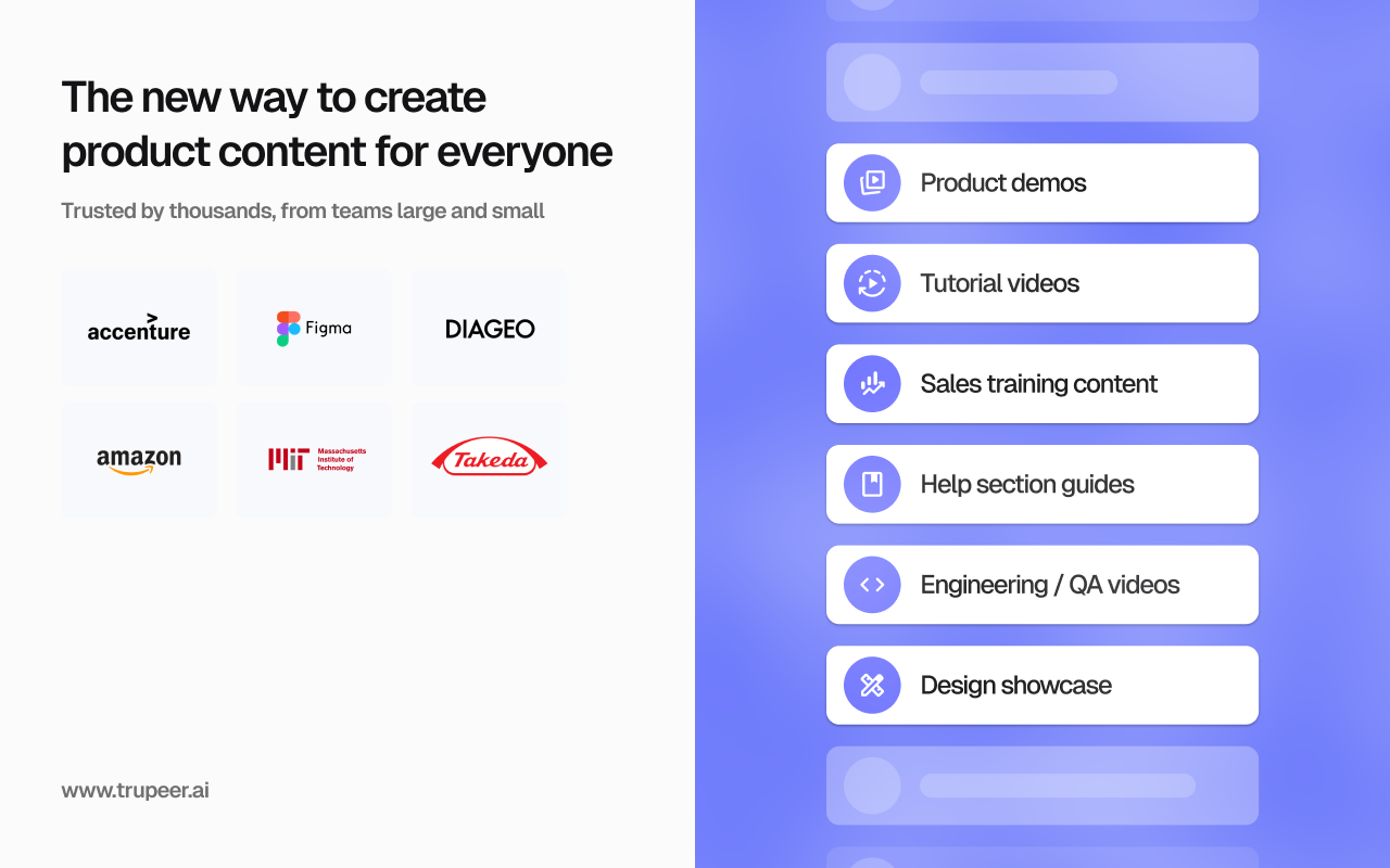 Trupeer – 录屏剪辑翻译一站搞定