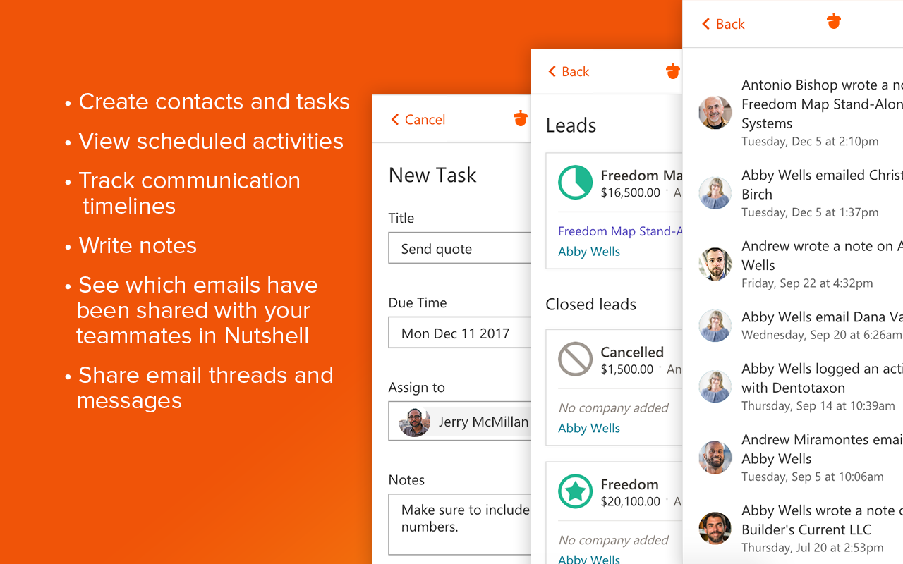 Nutshell CRM for Gmail