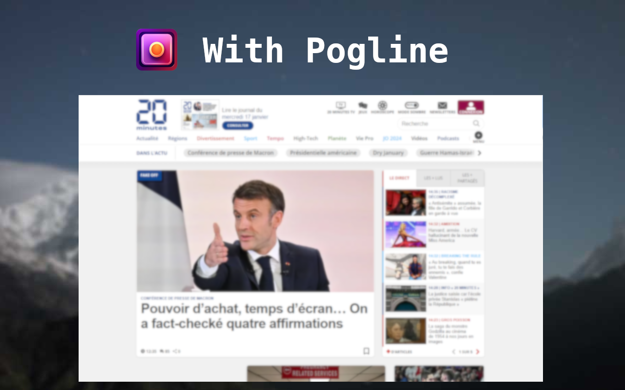 Pogline