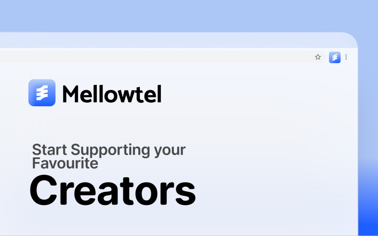 Support with Mellowtel