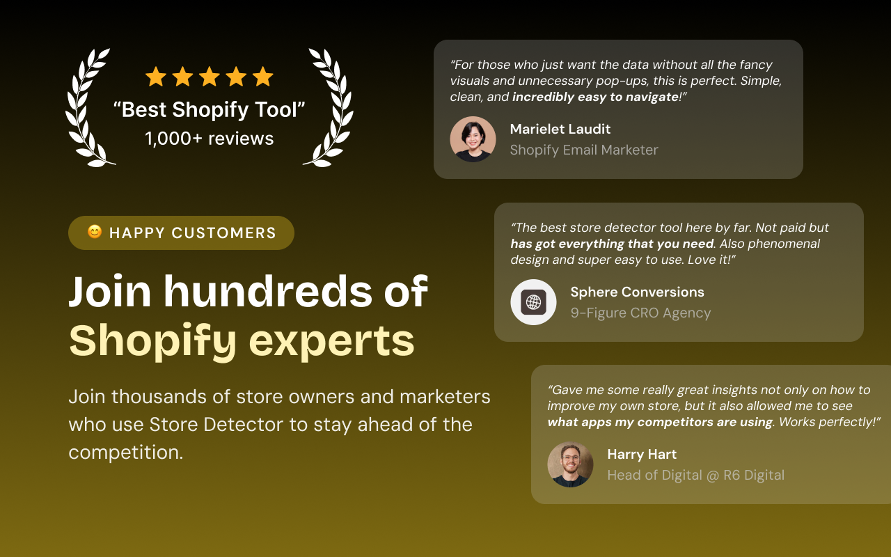 Store Detector - Shopify Analysis & Dropship Tool