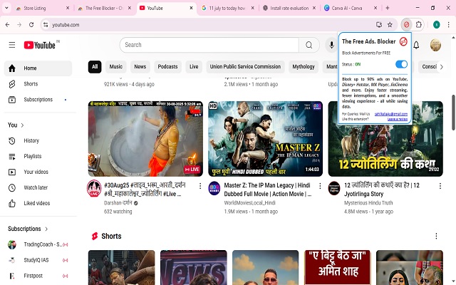 Free Blocker - Ad blocker & Ads Remover