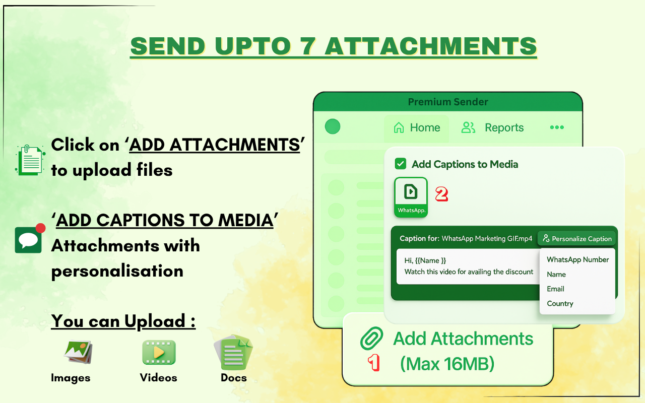 WA Bulk Sender - Premium Sender