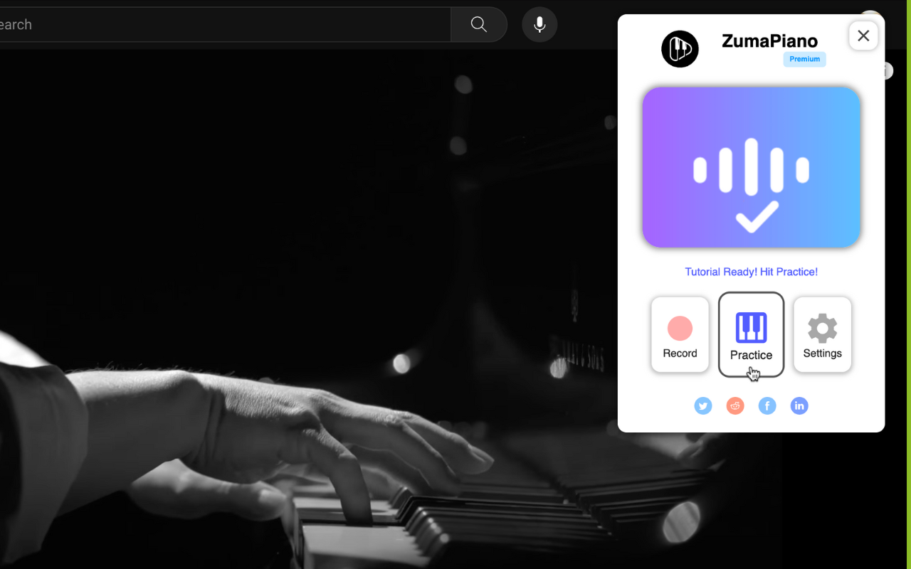 ZumaPiano : Learn Piano for free with AI