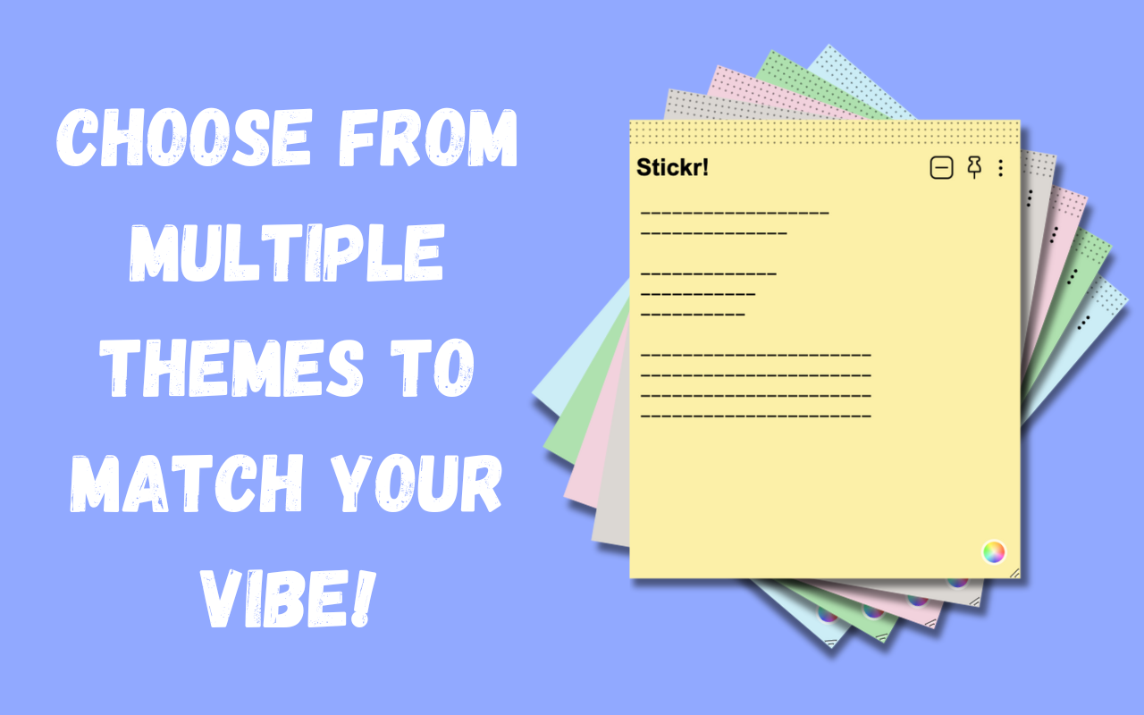 Stickr - Sticky notes for Web