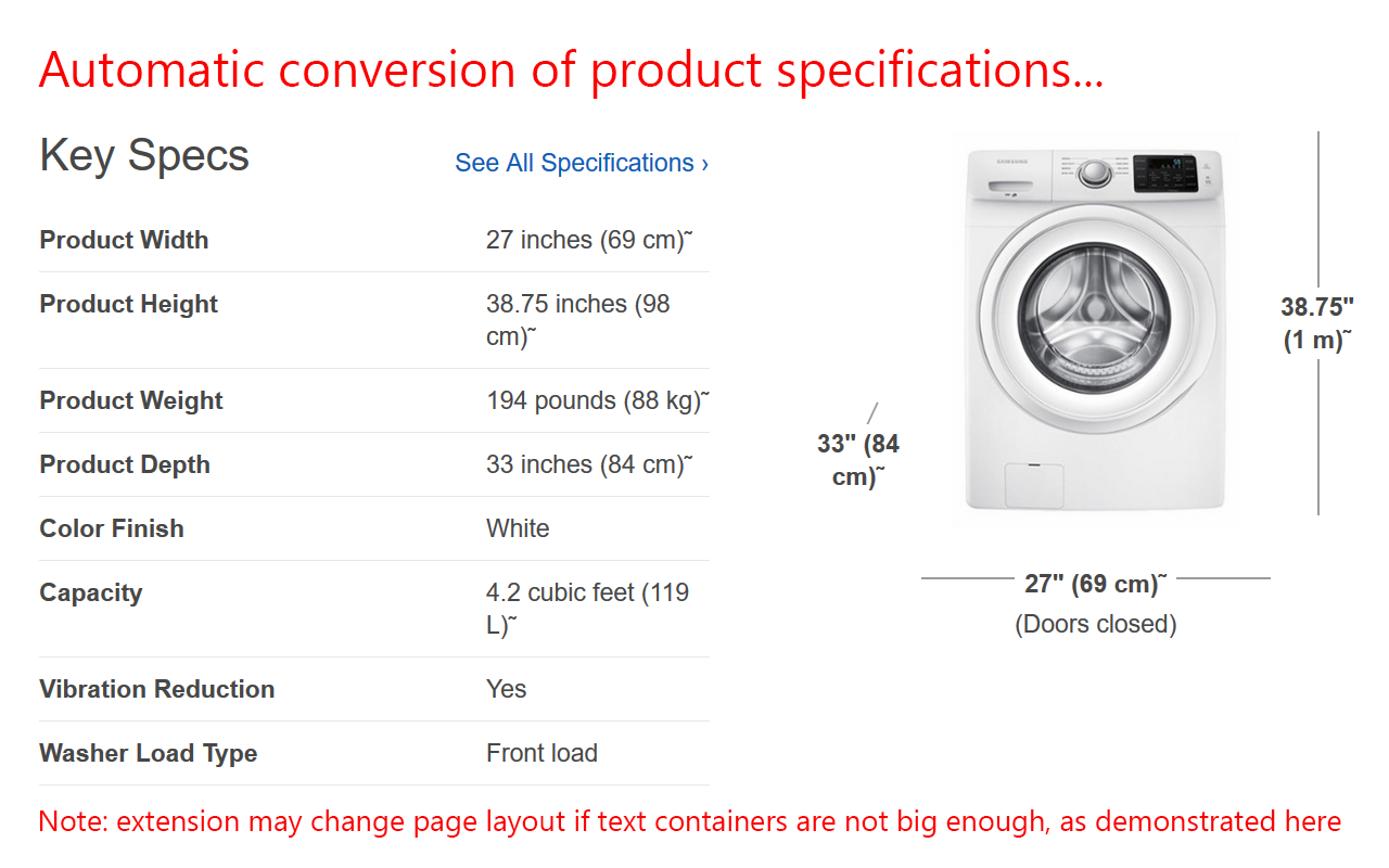 Everything Metric - Auto Unit Converter