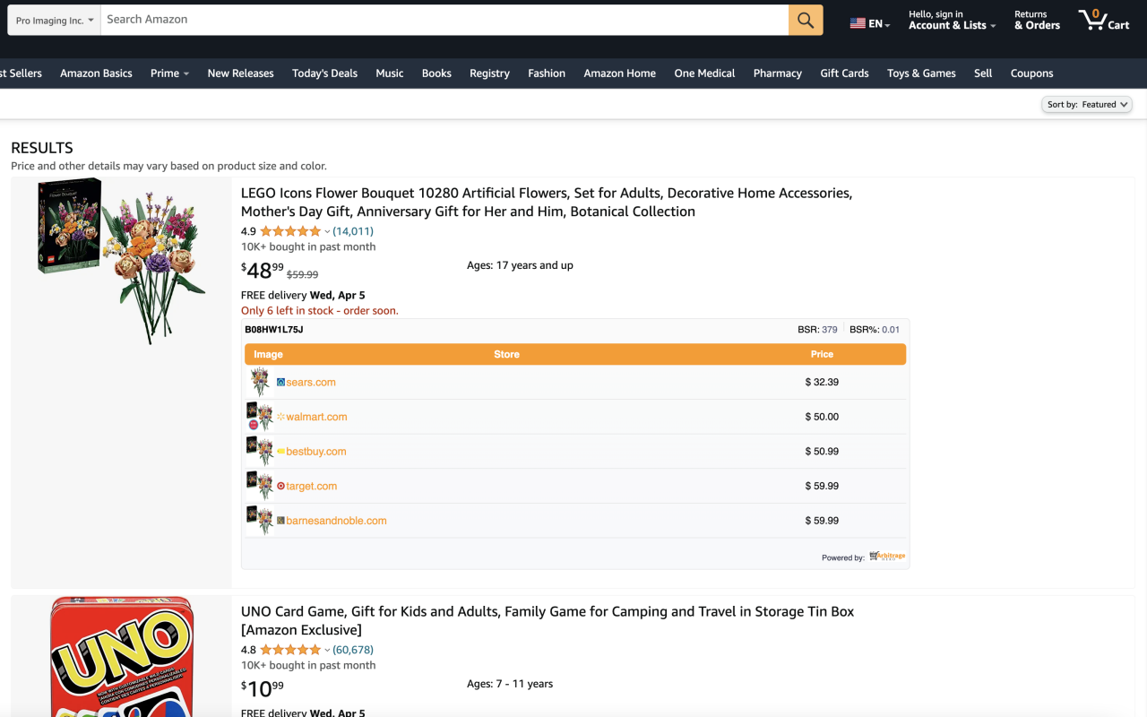 Arbitrage Hero - Amazon FBA Sourcing Tool