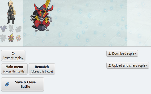 Pokémon Showdown Battle History